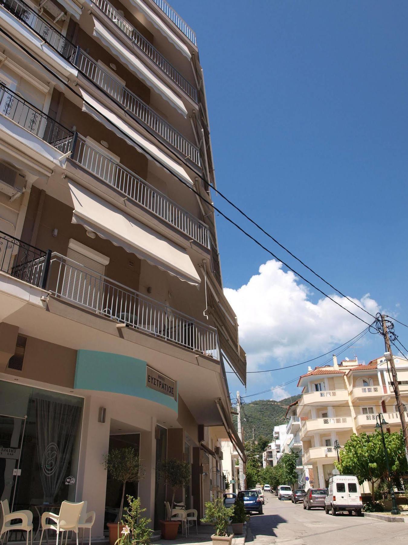 Efstratios Hotel Loutra Edipsou  Luaran gambar